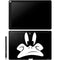 Looney Tunes Daffy Duck Plain Black and White Galaxy Book 12in Skin